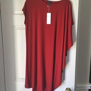 BRAND NEW EILEEN FISHER RED TOP